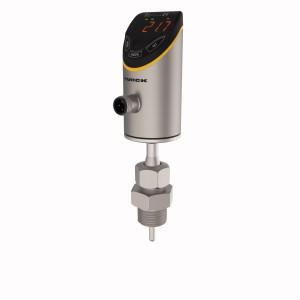 Turck TS700-L016-16-LI2UPN8-H1141 Temperature Detection, With Current or Voltage Output and PNP/NPN Transistor Switching Output, , Screw-in adapter with process connection NPT1/2 male thread included in delivery, 4-digit, 2-colored, 12-segment display, rotatable by 180°, Upper part of housing can be rotated up to 340°, Materials in contact with media: 1.4404 (316L), CR O-ring, Immersion length: 16 mm, 17…33 VDC, NO/NC contact, PNP/NPN output, analog output (current/voltage), IO-Link, Various IO-Link mapping profiles can be selec