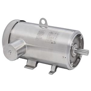 Baldor (ABB) CFSWDM3710T-E+M15M AC Motor; 7.5HP Power; 1770RPM Speed; Three Phase; 60HZ; 213TC Frame; 3740M Type; TEFC Enclosure; Stainless Steel Frame Material; Indicator Rigid Base; C-Face Pulley Face; 91.7 Percentage Efficiency; 1-3/8" Shaft Diameter; 5.22" Base to Center Distance; 2