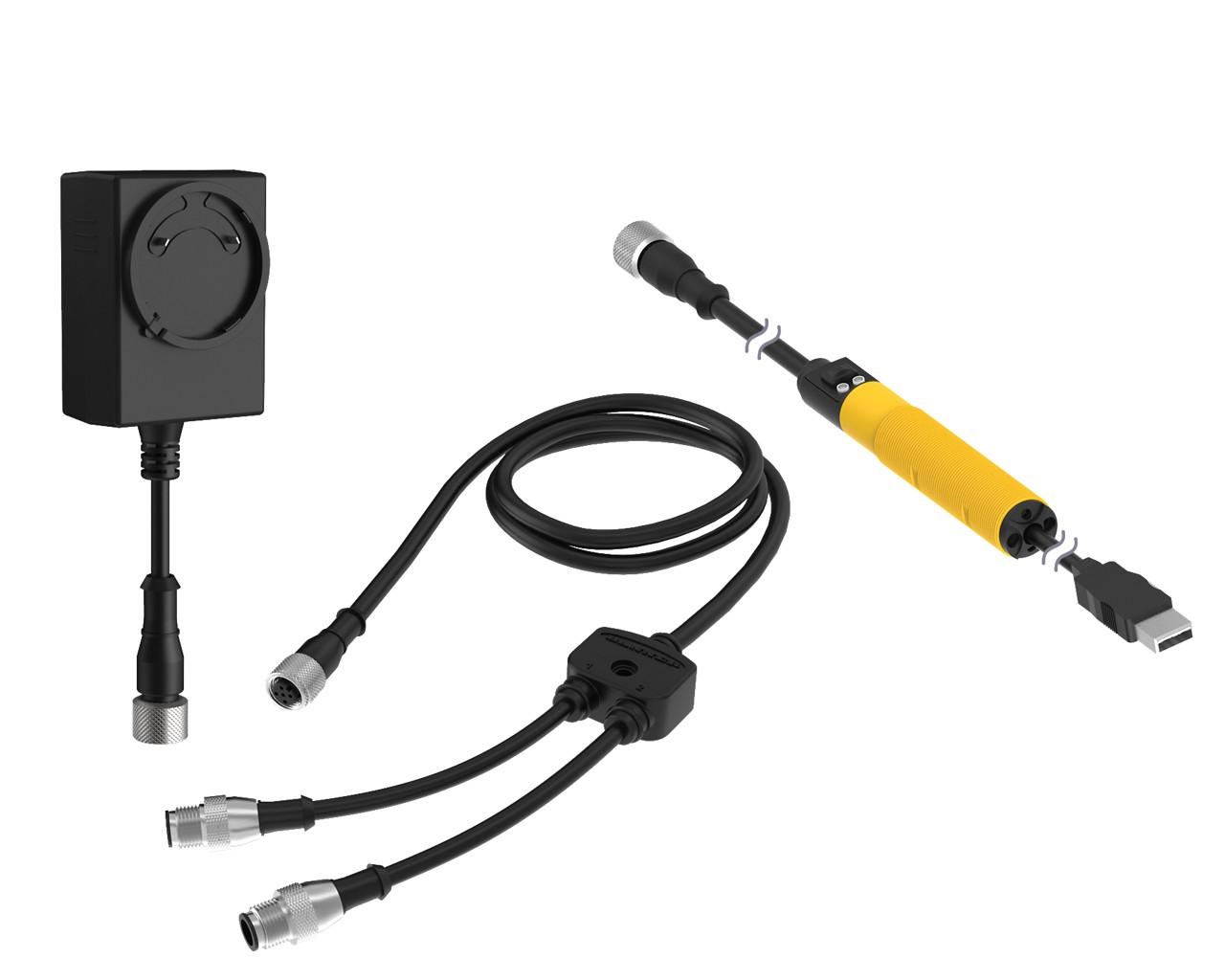 Banner PRO-KIT Banner Engineering PRO-KIT is a single-ended power and I.O. cable/cordset designed with a male connector on one end and bare end flying leads on the other. It has a total length of 1 meter.