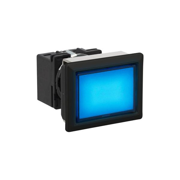 Idec LB8P-1T03S LB 16mm Pilot light S, Sleek flush mount design,  Standard bezel with 16mm hole size also available,  Bright LED illumination,  27.9mm depth behind the panel,  3PDT contact block available,  5A contact ratings,  IP65 degree of protection,  Metallic or bla