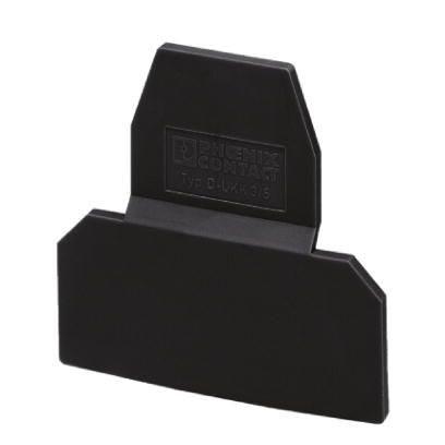Phoenix Contact 2770228 End cover, length: 56 mm, width: 2.5 mm, height: 66.5 mm, color: black