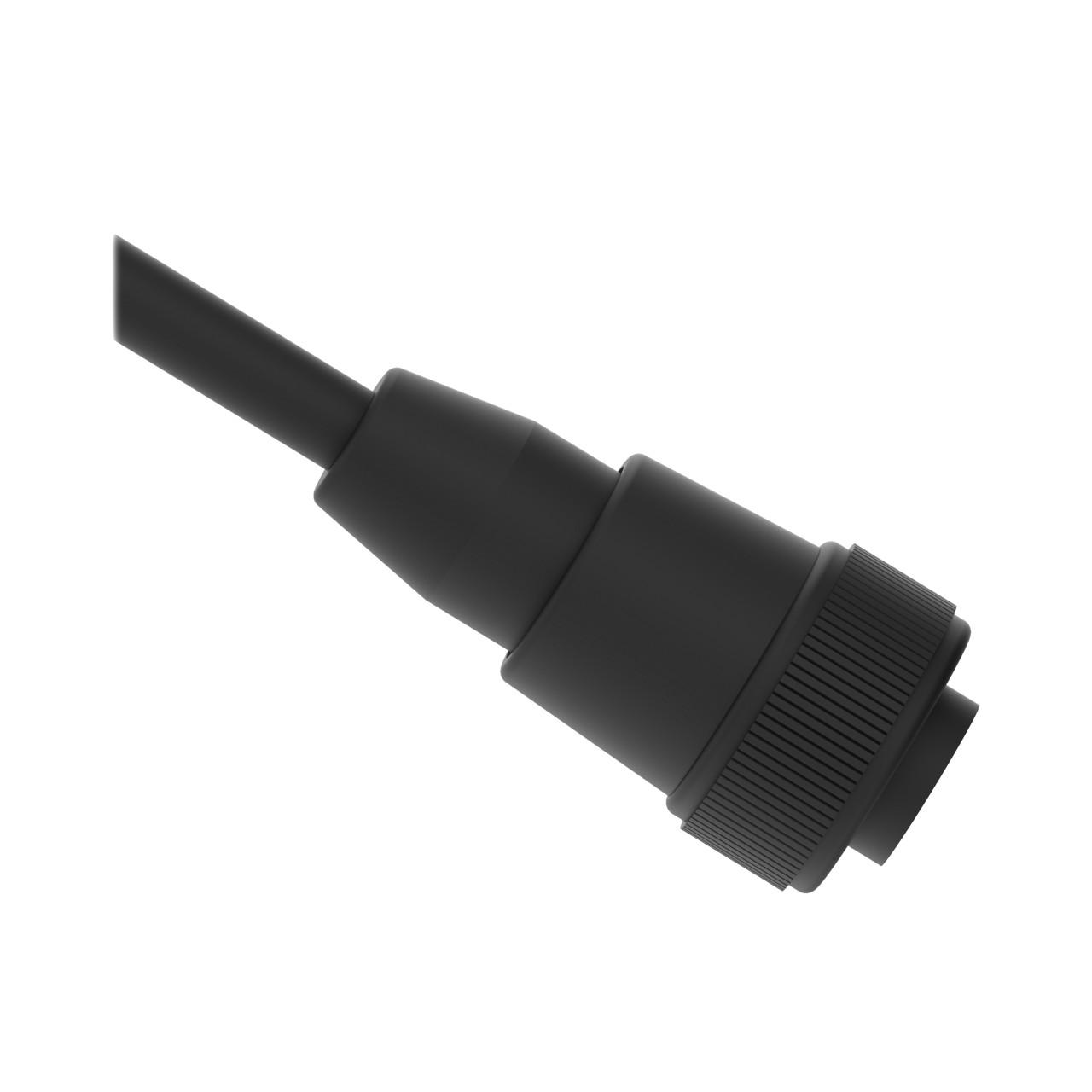 Banner SMICC-312 Banner Engineering SMICC-312 is a single-ended, intrinsically-safe pre-assembled cable/cordset designed for automation applications. It features a length of 12ft (3.6m) and is equipped with a 3-pin 7/8"-16 mini female connector on one end, with bare end flying leads on the other. This design facilitates easy and secure connections in a variety of settings.