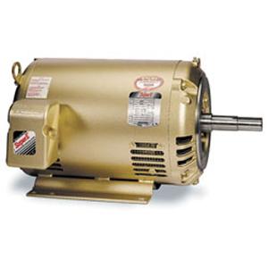 Baldor (ABB) EJMM3312T Pump; 10HP; 213JM Frame Size; 3600 Sync RPM; 230/460 Voltage; AC; ODP Enclosure; NEMA Frame Profile; Three Phase; 60 Hertz; C-Face and Foot Mounted; Base; 7/8" Shaft Diameter; 5-1/4" Base to Center of Shaft; 19.31" Overall Length