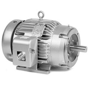 Baldor (ABB) CEM3581T Alternating Current Motor; General Purpose; 1HP; 143TC Frame Size; 1800 Sync RPM; 208-230/460 Voltage; AC; TEFC Enclosure; NEMA Frame Profile; Three Phase; 60 Hertz; C-Face and Foot Mounted; Base; 7/8" Shaft Diameter; 3-1/2" Base to Center of Shaft; 13.05