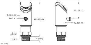 LUS211-130-51-LI2UPN8-H1141 Part Image. Manufactured by Turck.