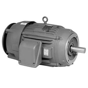 Baldor (ABB) CECP3665T-5 AC Motor; 5HP Power; 575VAC at 60HZ Voltage; 3 Phase; 1800RPM Speed; 184TC Frame; Totally Enclosed Enclosure; Foot Mounted; C-Face; Cast Iron Housing; 16.68" Length