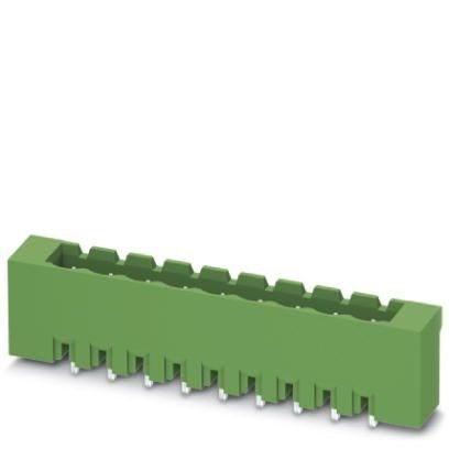 Phoenix Contact 1809335 PCB headers, nominal cross section: 2.5 mmÂ², color: green, nominal current: 12 A, rated voltage (III/2): 320 V, contact surface: Tin, type of contact: Male connector, number of potentials: 9, number of rows: 1, number of positions: 9, number of connectio
