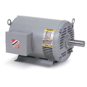 Baldor (ABB) EHM3154T Heating/Cooling System; 1-1/2HP; 145T Frame Size; 1800 Sync RPM; 208-230/460 Voltage; AC; ODP Enclosure; NEMA Frame Profile; Three Phase; 60 Hertz; Foot Mounted; Base; 7/8" Shaft Diameter; 3-1/2" Base to Center of Shaft; 12.13" Overall Length