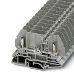 Phoenix Contact 3058172 Test disconnect terminal block, cross section: 0.1 - 6 mm², AWG: 26 - 8, width 13 mm, color: gray