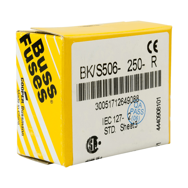 BK/S506-63-R Part Image. Manufactured by Cooper Bussmann.