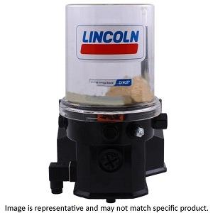 Lincoln Industrial 644-40821-3 Lubrication Pump; 2L Capacity; 12VDC Voltage; With Reservoir Lid; For Grease Without Low Level Control and With M08-M23 Control Printed Circuit Board