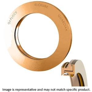 Garlock 29620-3799 Bearing Isolator; 2.562" Shaft Size; 3.375" Bore; 0.701" Width; 0.325" Flange Length; Bronze Stator/Rotor Material; FKM O-Ring Material; Graphite Filled PTFE Unitizing Ring Material; -22 to 400 Degree F Temperature; GUARDIAN Style Name