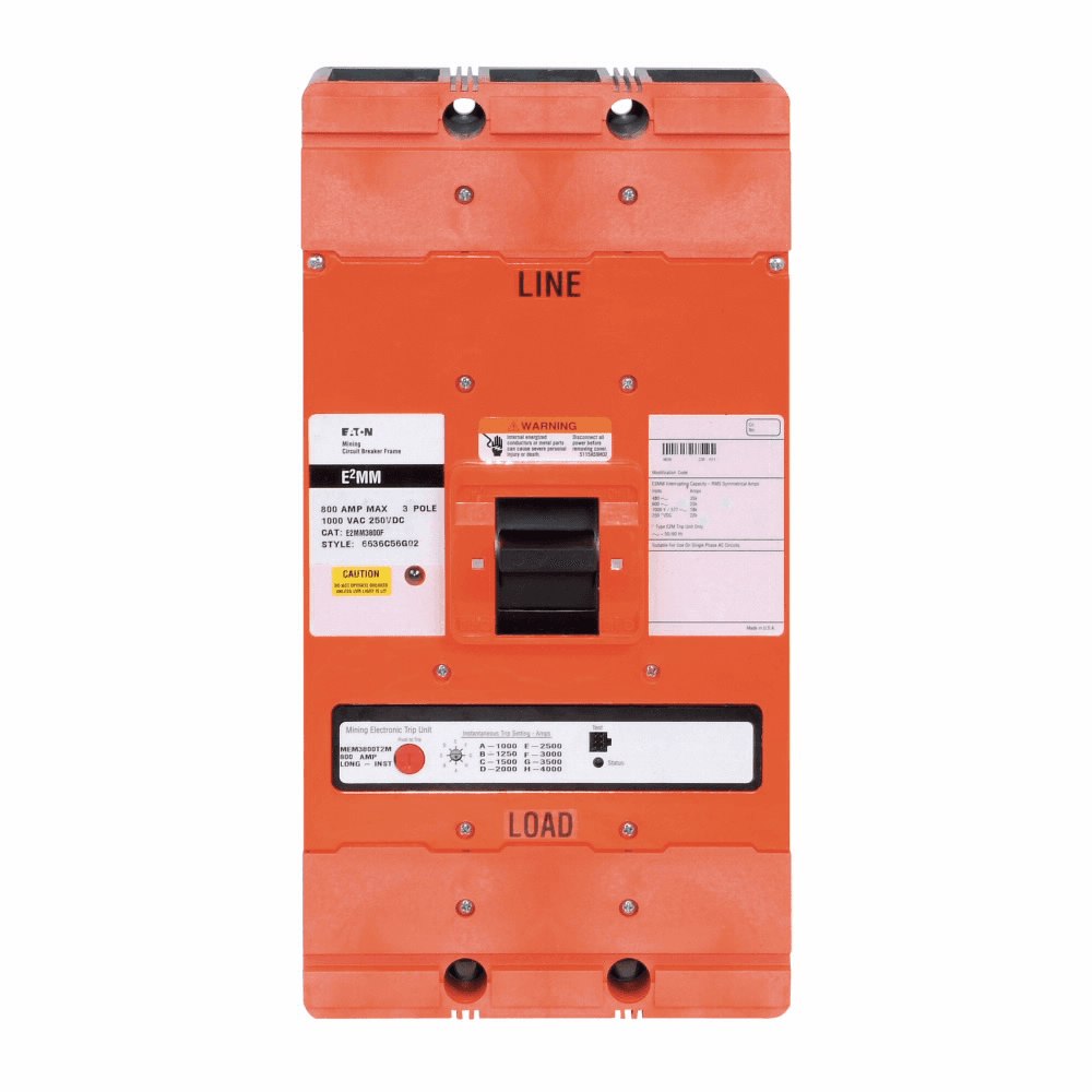 Eaton E2MMA1 E2MMA1 Eaton - Eaton molded case circuit breaker accessory trip unit, Accessories and terminals, 1000 V, Four-pole 2NO/2NC, E2M, E2 mining, 1 Accessory