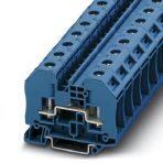 Phoenix Contact 3049123 Feed-through terminal block with bolt connection technology, cross section: 0.1 … 6 mm², AWG: 26 … 10, width 16.3 mm, color: blue