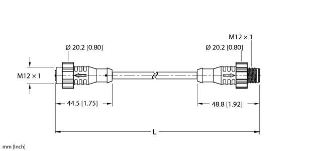 EKRT-ESRT-A4.400-GC2K-2 Part Image. Manufactured by Turck.