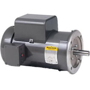 Baldor (ABB) VL3514 General Purpose; 1-1/2HP; 56C Frame Size; 1800 Sync RPM; 115/230 Voltage; AC; TEFC Enclosure; NEMA Frame Profile; Single Phase; 60 Hertz; C-Face; No Base; 5/8" Shaft Diameter; 14.12" Overall Length; 75.5 Efficiency Full Load