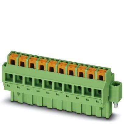 Phoenix Contact 1861470 PCB connector, nominal cross section: 2.5 mmÂ², color: green, nominal current: 12 A, rated voltage (III/2): 320 V, contact surface: Tin, type of contact: Female connector, number of potentials: 3, number of rows: 1, number of positions: 3, number of conne