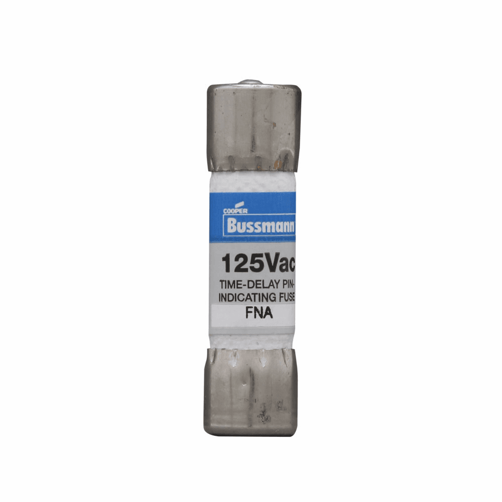 Cooper Bussmann FNA-8 FNA-8 Cooper Bussmann - Eaton Bussmann series FNA fuse, Time-delay fuse, Inductive load circuits, electronic circuits, 8 A, Dual, Non-indicating, Ferrule end x ferrule end, 10 kAIC at 125 Vac, Silver-plated pin, Standard, 125 V