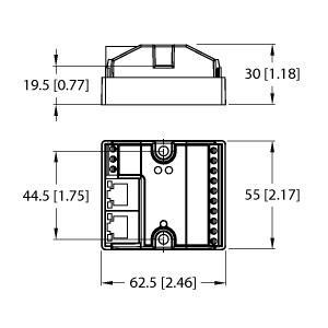 FEN20-4DIP-4DXP Part Image. Manufactured by Turck.