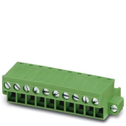 Phoenix Contact 1777824 PCB connector, nominal cross section: 2.5 mmÂ², color: green, nominal current: 12 A, rated voltage (III/2): 320 V, contact surface: Tin, type of contact: Female connector, number of potentials: 4, number of rows: 1, number of positions: 4, number of conne
