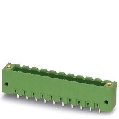 Phoenix Contact 1777086 PCB headers, nominal cross section: 2.5 mmÂ², color: green, nominal current: 12 A, rated voltage (III/2): 320 V, contact surface: Tin, type of contact: Male connector, number of potentials: 3, number of rows: 1, number of positions: 3, number of connectio