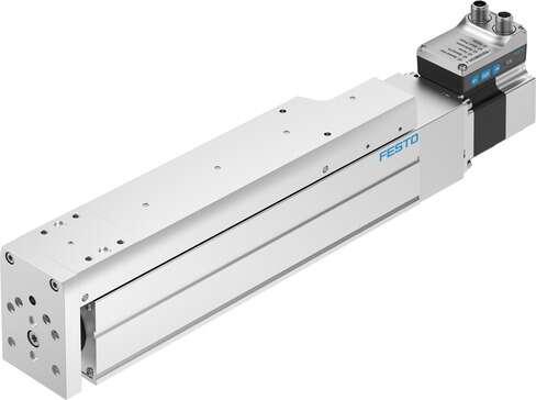 Festo 8083721 mini slide unit EGSS-BS-KF-60-200-12P-ST-M-H1-PLK-AA Working stroke: 200 mm, Size: 60, Stroke reserve: 0 mm, Reversing backlash: 150 µm, Spindle diameter: 12 mm