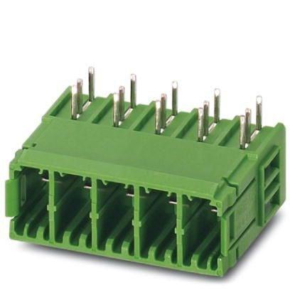Phoenix Contact 1720686 PCB headers, nominal cross section: 6 mmÂ², color: green, nominal current: 41 A, rated voltage (III/2): 630 V, contact surface: Tin, type of contact: Male connector, number of potentials: 2, number of rows: 1, number of positions: 2, number of connections