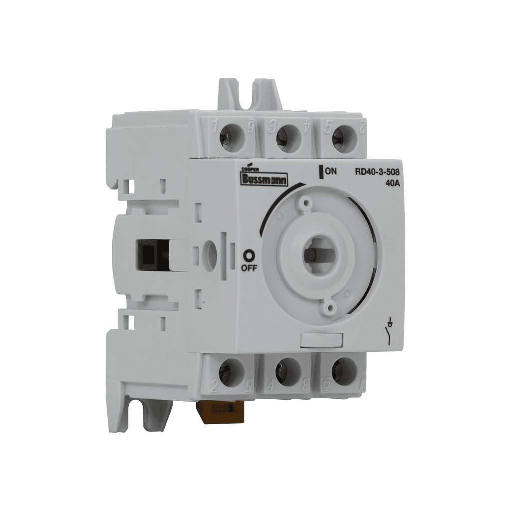 Cooper Bussmann RD25-3-508 RD25-3-508 Cooper Bussmann - Eaton Bussmann series non-fused rotary disconnect switch