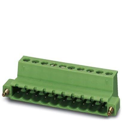 Phoenix Contact 1825352 PCB connector, nominal cross section: 2.5 mmÂ², color: green, nominal current: 12 A, rated voltage (III/2): 320 V, contact surface: Tin, type of contact: Male connector, number of potentials: 6, number of rows: 1, number of positions: 6, number of connect