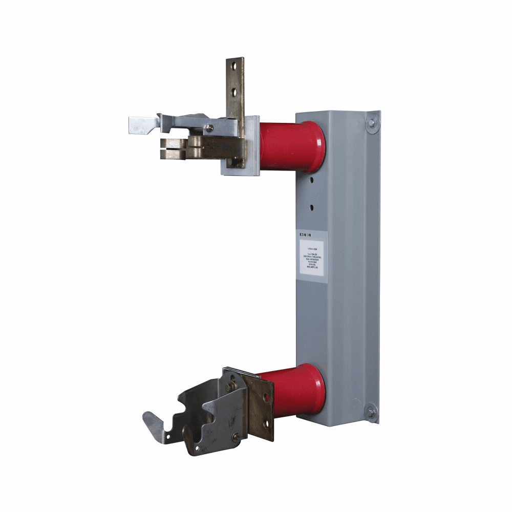 Eaton 8CLPT-GDM-B 8CLPT-GDM-B Eaton - CLPT current limiting fuse mounting parts, used with Type CLPT current limiting fuses, 10A, 1-5/8 inch 3E-10E single barrel, 8.3 kV max., Glass polyester insulator, 75A BIL, Disconnect mounting