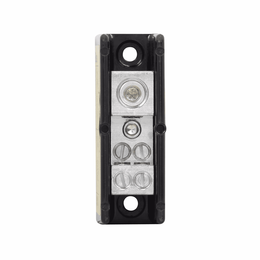 Cooper Bussmann 16220-1 16220-1 Cooper Bussmann - Eaton Bussmann series power distribution block, Flammability Rating UL 94-V0, 600 Vac, 600 Vdc, 175A, Power distribution block, Single-pole, Black, Molded Thermoplastic