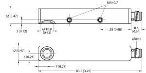 RU20U-Q12S-UP8X-V1141 Part Image. Manufactured by Turck.