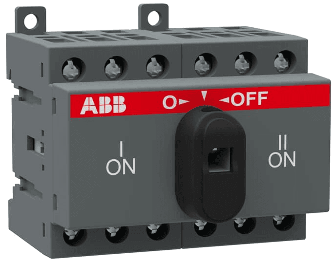 ABB Control OT25F3C OT25F3C ABB Control - 3P 25A UL508 MANUAL XFER SW