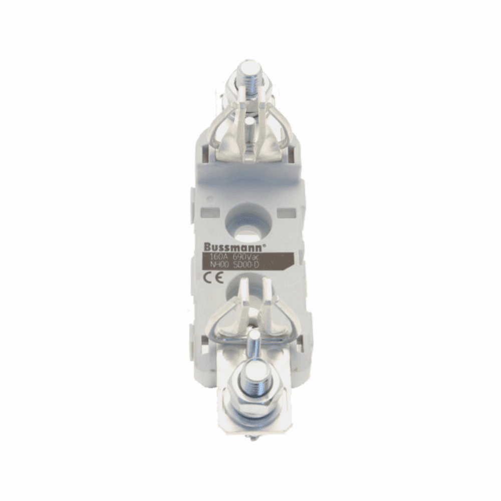 Cooper Bussmann SD00-D SD00-D Cooper Bussmann - Eaton Bussmann series NH bases screw, 690V, 160A, Non Indicating, Low voltage, Silver, Thermoplastic body