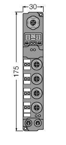 Turck SDNB-40A-0009 piconet stand-alone module for DeviceNet, 4 Analog Inputs for Pt100, , 4 analog inputs for Pt100, Configuration interface, Parameterizable functions, Supported via I/O‐ASSISTANT 2, Direct connection to the fieldbus, Fibre-glass reinforced housing, Shock and vibration tested, Encapsulated module electronics, Metal connector, Degree of protection IP67