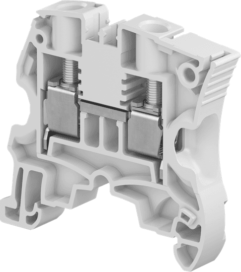 ABB Control 1SNK508062R0000 1SNK508062R0000 ABB Control - ZS10-RD Screw Clamp Terminal Block - Feed-through - Red