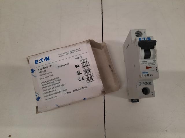 FAZ-B3/1-SP Part Image. Manufactured by Eaton.