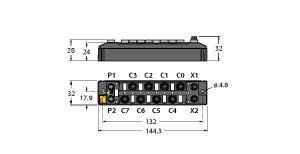 TBEN-S1-8DOP Part Image. Manufactured by Turck.