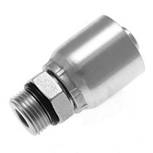 Continental B2-OBM-0808 Hose Connector; 1/2" Hose to 1/2" ORB Male Straight; Carbon Steel