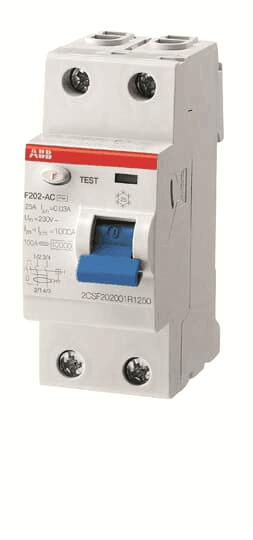 ABB Control F202AC-25/0.1 F202AC-25/0.1 ABB Control - RESID CURR DEVICE (REPLACES F362-25