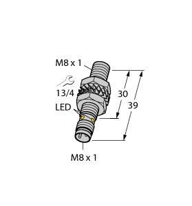 BI3U-EM08-AP6X-V1131 Part Image. Manufactured by Turck.