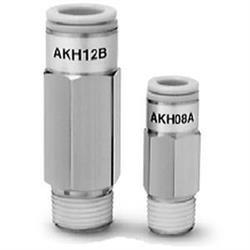 SMC AKH08A-01S AKH, Check Valve with One-touch Fitting, Male Connector