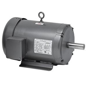 Baldor (ABB) ECS101M0H3EF4 General Purpose AC Motor; 3HP Power; 230/460VAC at 50/60HZ Voltage; 3 Phase; 180 NEMA Frame; 1800RPM Base Speed; Foot Mounted; Roller Steel Frame; Plenum Use