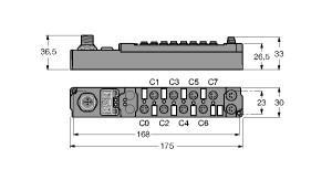 Turck SCOB-0404D-0001 piconet Stand-alone Module for CANopen, 4 Digital PNP Inputs Filter 0.2 ms, 4 Digital Outputs 0.5 A, , Configuration interface, Parameterizable functions, Supported via I/O‐ASSISTANT 2, Direct connection to the fieldbus, Fibre-glass reinforced housing, Shock and vibration tested, Encapsulated module electronics, Metal connector, Degree of protection IP67