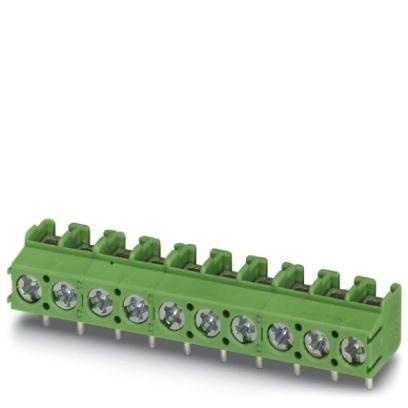 Phoenix Contact 1935336 PCB terminal block, nominal current: 17.5 A, rated voltage (III/2): 400 V, nominal cross section: 1.5 mmÂ², number of potentials: 4, number of rows: 1, number of positions per row: 4, product range: PT 1,5/..-V, pitch: 5 mm, connection method: Screw conne