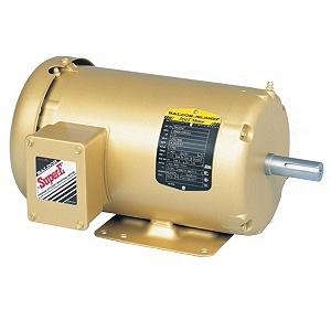 Baldor (ABB) EM3609 Motor, Alternating Current; General Purpose; 2HP; 184 Frame Size; 1800 Sync RPM; 230/460 Voltage; AC; TEFC Enclosure; NEMA Frame Profile; Three Phase; 60 Hertz; Foot Mounted; Base; 7/8" Shaft Diameter; 4-1/2" Base to Center of Shaft; 13.76" Overall Length