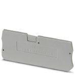 Phoenix Contact 3208375 End cover, length: 63.2 mm, width: 2.2 mm, height: 24.3 mm, color: gray