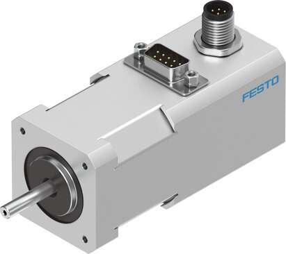 Festo 1370471 stepper motor EMMS-ST-42-S-SE-G2 Without gearing, without brake. Ambient temperature: -10 - 50 °C, Storage temperature: -20 - 70 °C, Relative air humidity: 0 - 85 %, Conforms to standard: IEC 60034, Insulation protection class: B