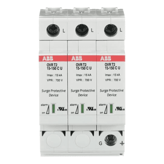 ABB Control OVRT23L15320PU OVRT23L15320PU ABB Control - OVR SPD 3P 15KA 320V P