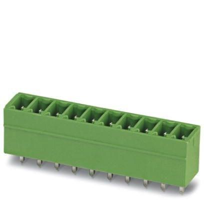 Phoenix Contact 1843664 PCB headers, nominal cross section: 1.5 mmÂ², color: green, nominal current: 8 A, rated voltage (III/2): 160 V, contact surface: Tin, type of contact: Male connector, number of potentials: 8, number of rows: 1, number of positions: 8, number of connection